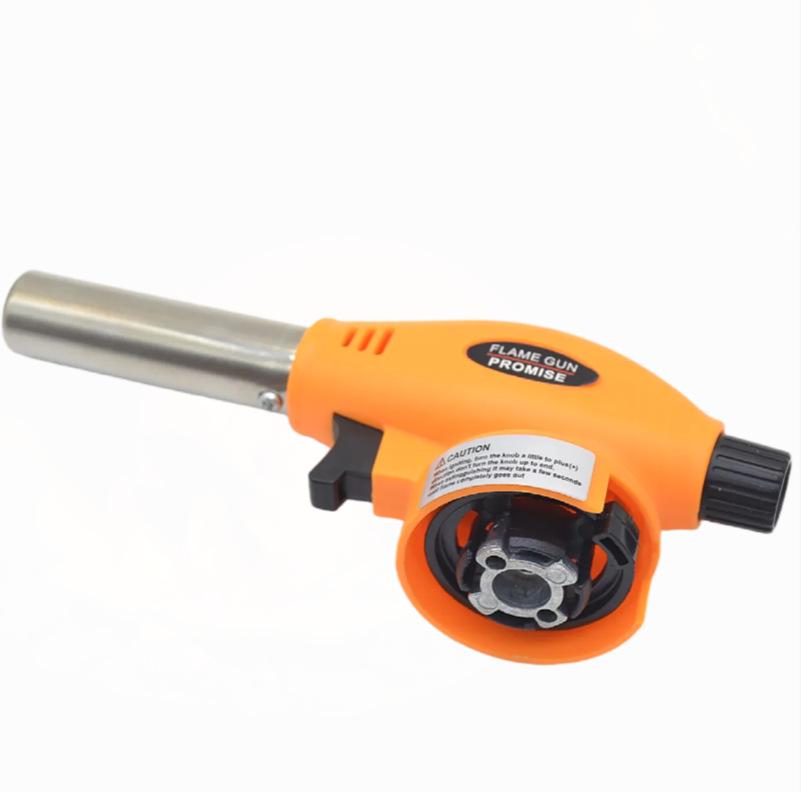 Portable Gas Ignition Spray Gun - Compact Outdoor Flamethrower for Household Use