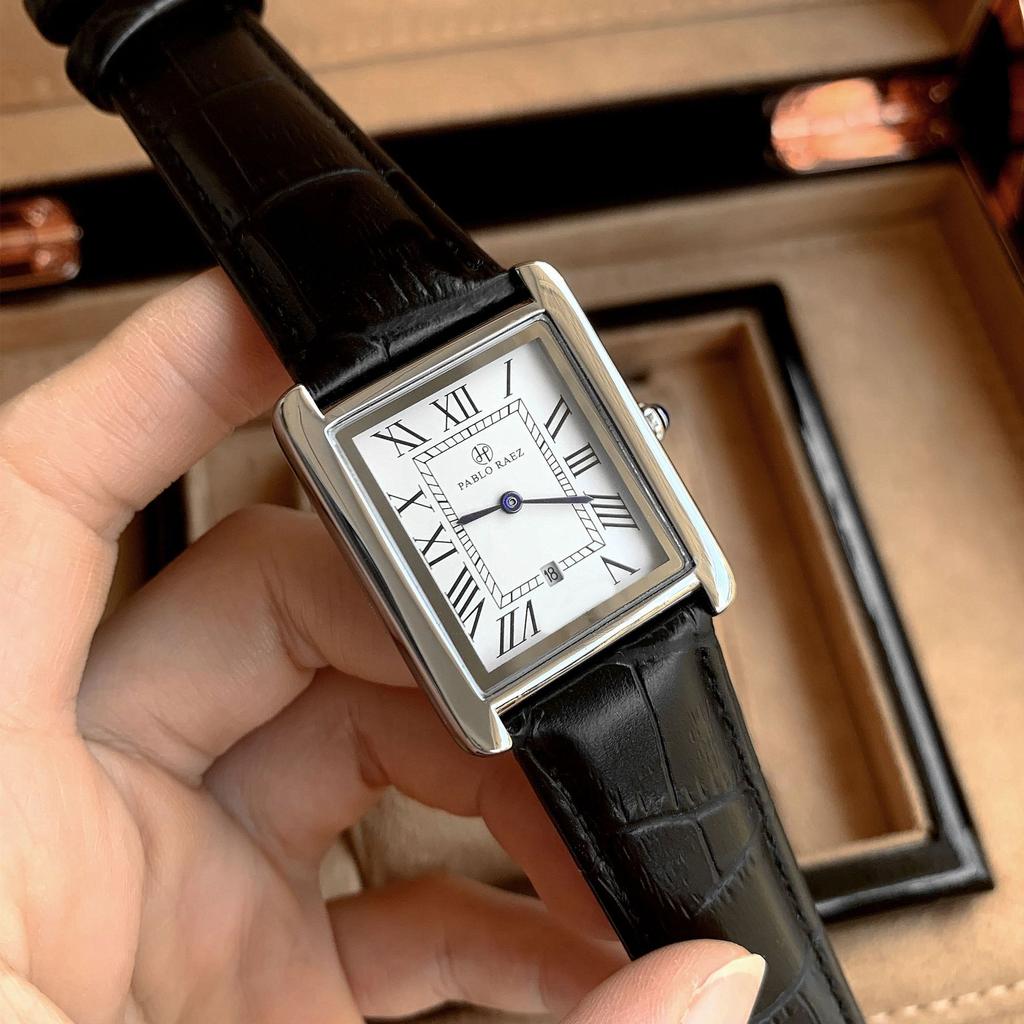 Men Watch Business Retro Classical Calendar Light Luxury Brand Belt Waterproof Male Fashion Quartz Clock Watches Gift