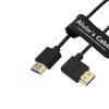 Cables 8K HDMI High Straight To HDMI Cord for Atomos Ninja V Z CAM and Sony and A7S3 Cameras Alvin's 2.1 Cable, Speed, Left-Angled Monitor, E2, FS5,