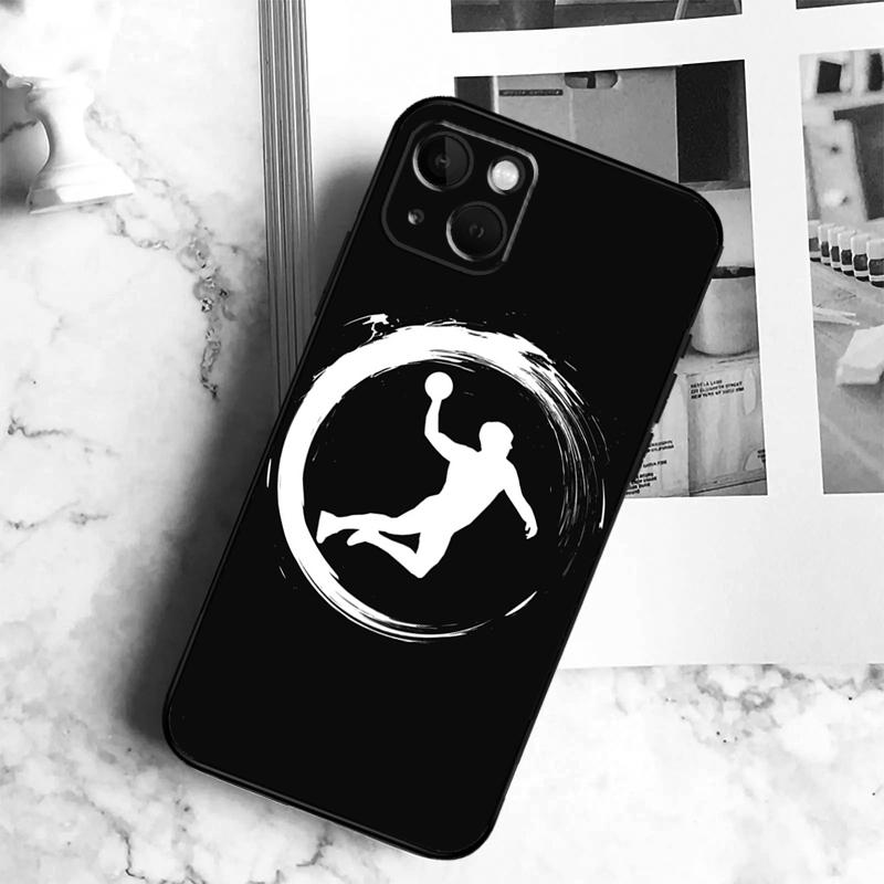 Handball Sport Handyhülle Für iPhone 17 16 15 14 12 11 13 Pro Max Plus 12 13 Mini 16e 17 Air Cover Hülle