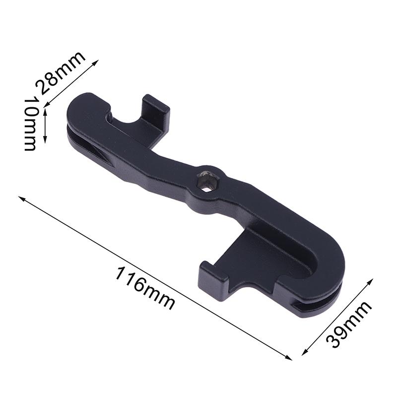 Brake Line Tool Adjustable Bendable Brake Fluid Pipe Adapter Easy Installation Durable Metal Maintenance Tool For Most Vehicles