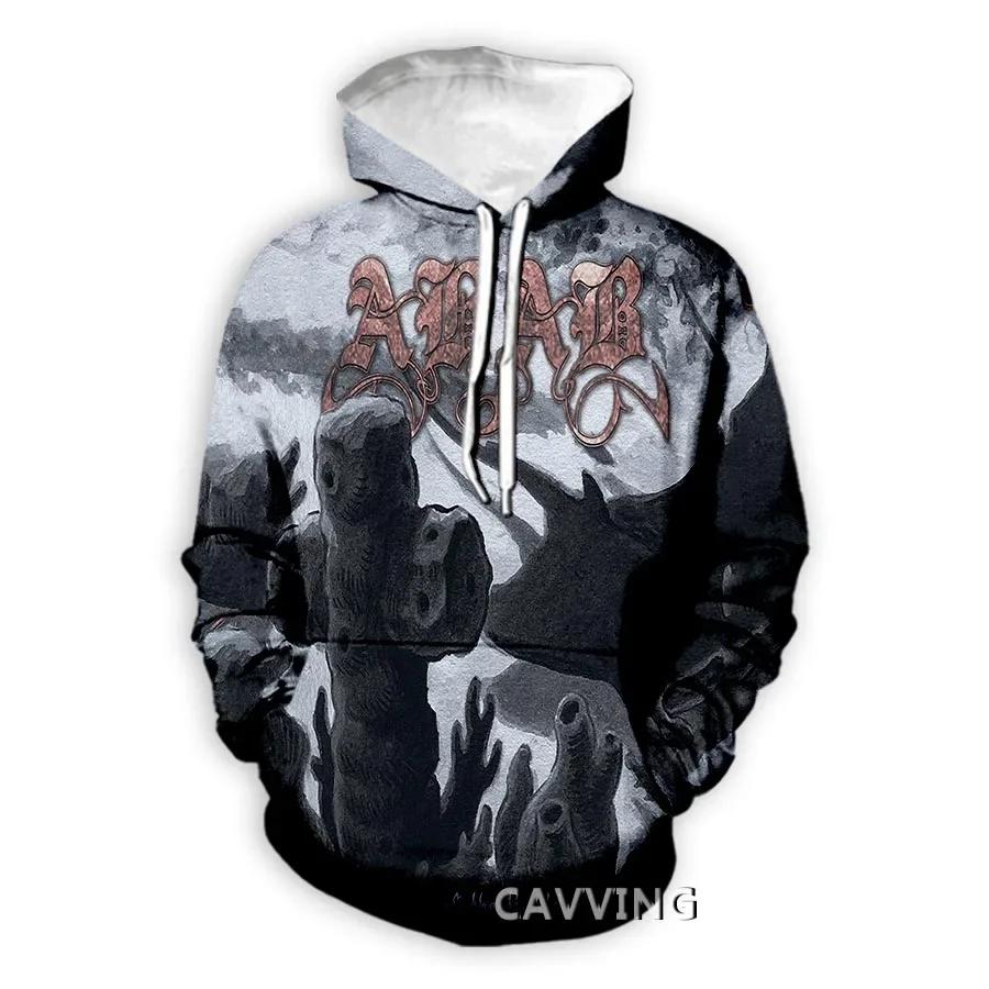 New Fashion AHAB Band 3D Printed Clothes Streetwear Men/women Hoodies Sweatshirt Fashion Hoody Hooded Pullover Tops