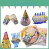 Dragon Ball Z Theme Party Decor Supplies Tableware For Vibrant Birthday Celebrations