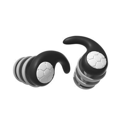 1 Pair Sleeping Ear Plugs Noise Reduction Soft Silicone Earplugs Waterproof Earplugs