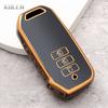 Fashion Tpu Car Key Case Cover For Kia Sportage Niro Sorento Mq4 Ev6 Seltos K5 K8 V6 Gtline   7 Buttons Protected Fob