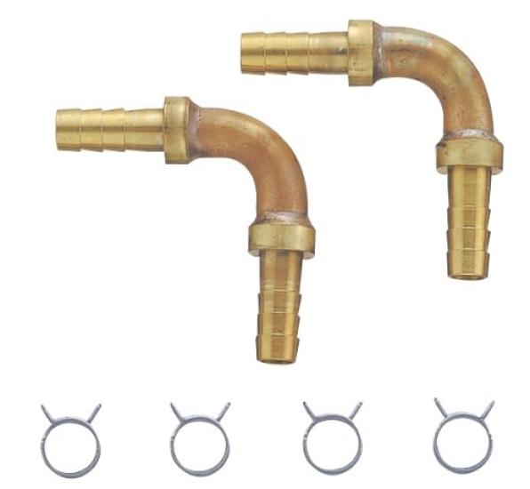 

SANEI Пластиковое фитинг-соединение для 10A парных пластиковых труб и (Саней) [Комплект из двух L-образных элементов] T421-863, T421R-863, T421-862 T421-32S-10A