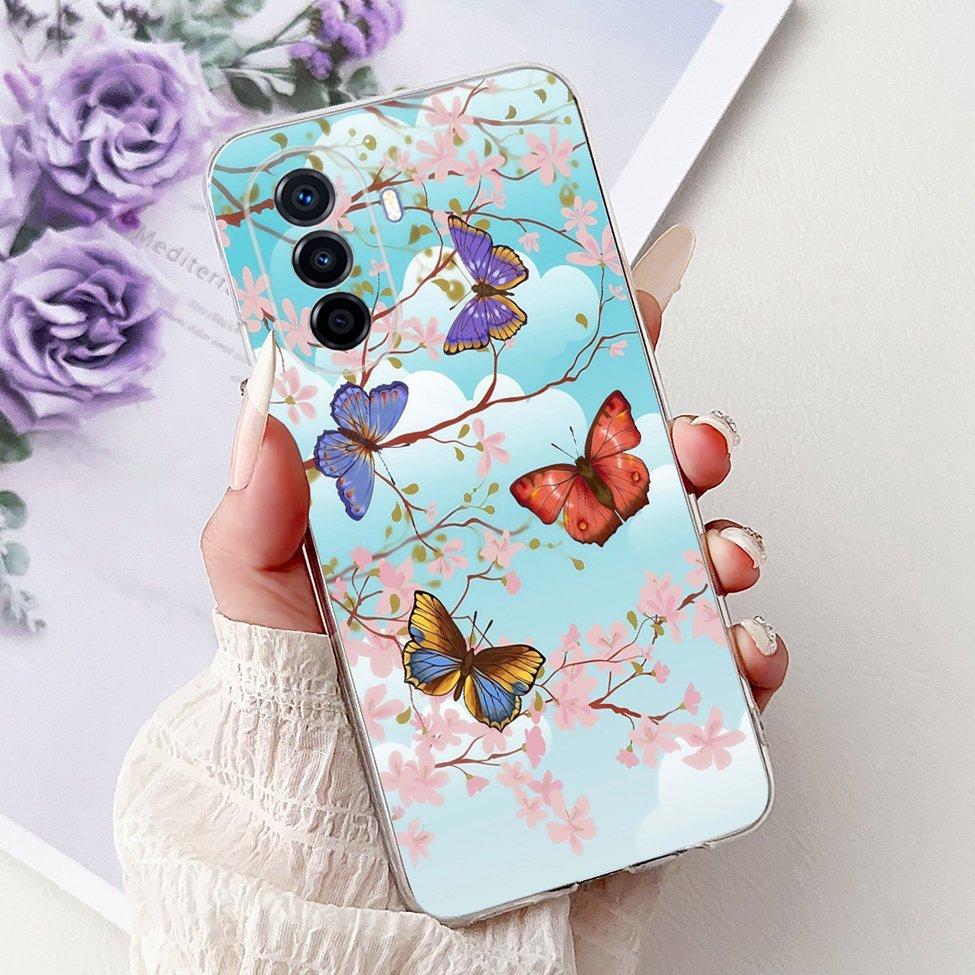 Clear For Huawei Nova Y70 Plus Case Cover Cute Cat Fashion Cool Painted Phone Case For Huawei Nova Y70 MGA-LX9 MGA-LX9N MGA-LX3