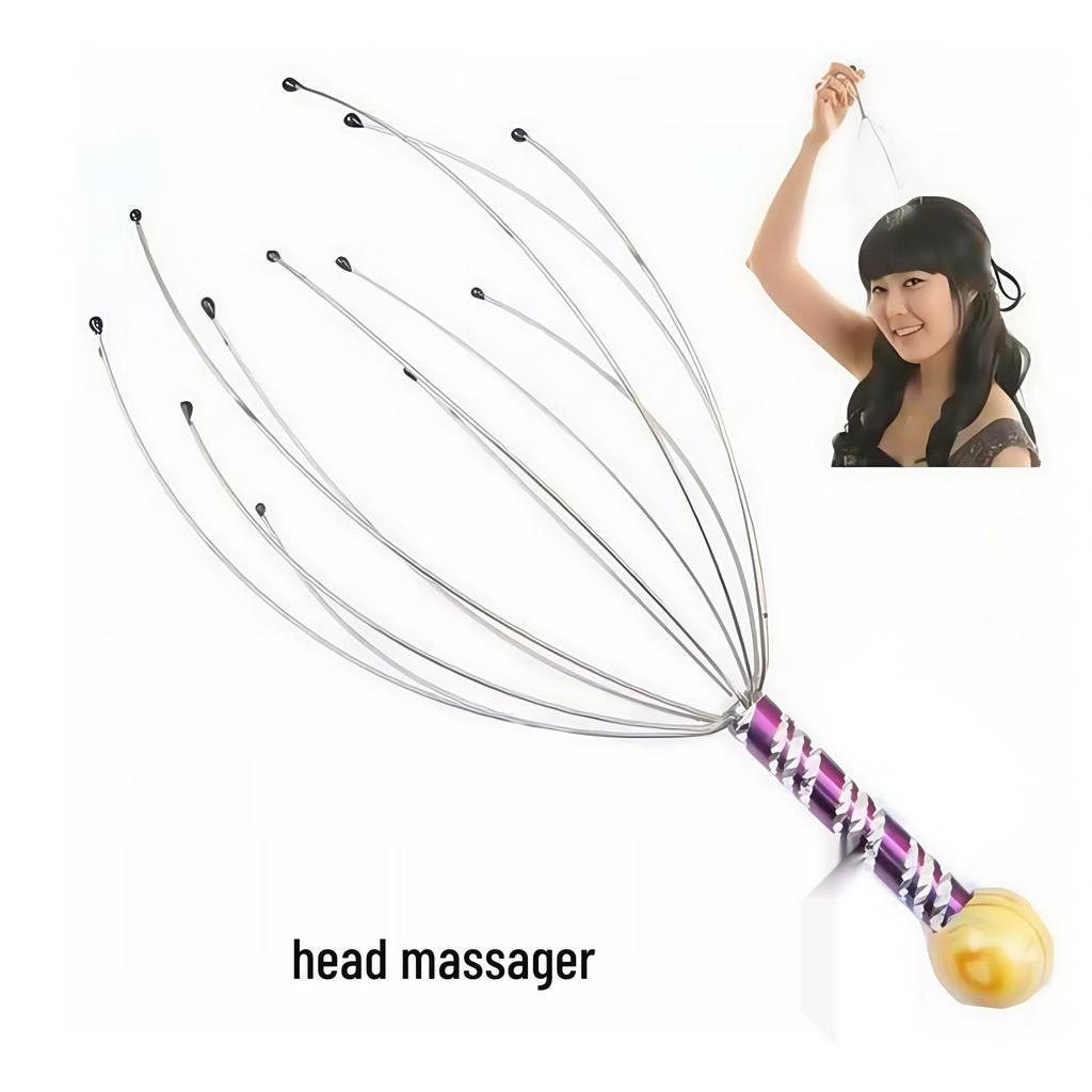 Octopus Scalp Massager - Soul Soothing Claw Tool