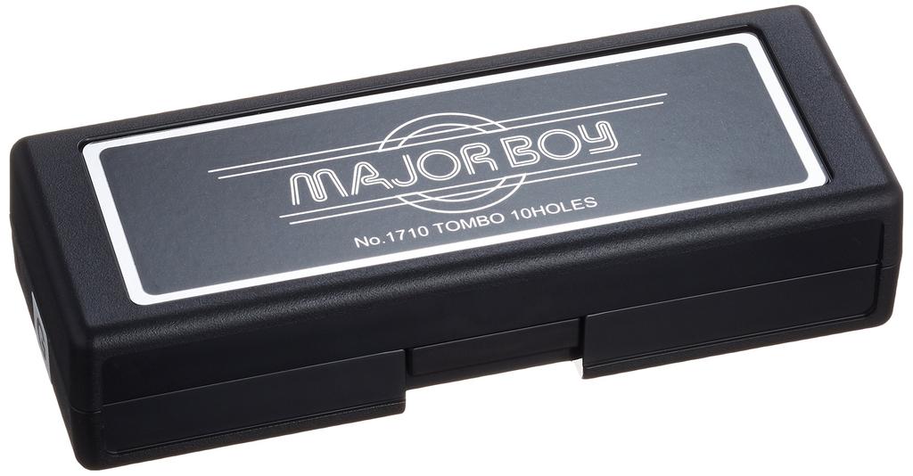 TOMBO 10-Hole Harmonica, G Key, Major Boy 1710