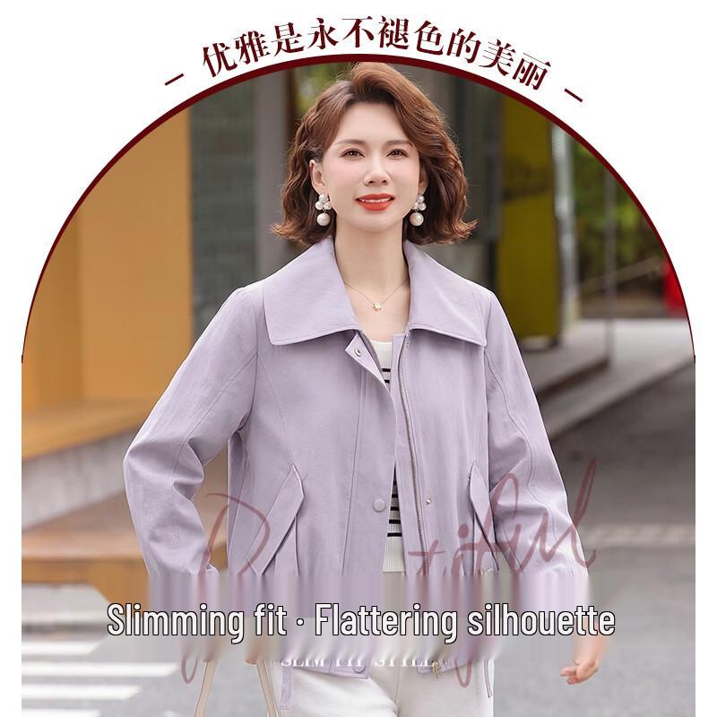 Yalu Women's Casual Loose Lapel Jacket