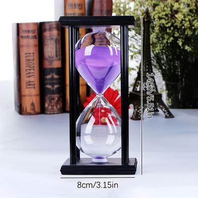 30 Minuten Sand Sanduhr Countdown Timing Moderne Holz Sanduhr Timer Wohnkultur Ornamente Reloj De Arena Jahr Geschenke