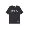 T Shirts Men's Jet Black Crew Neck Moderate Straight Fit F11M418103F-BK