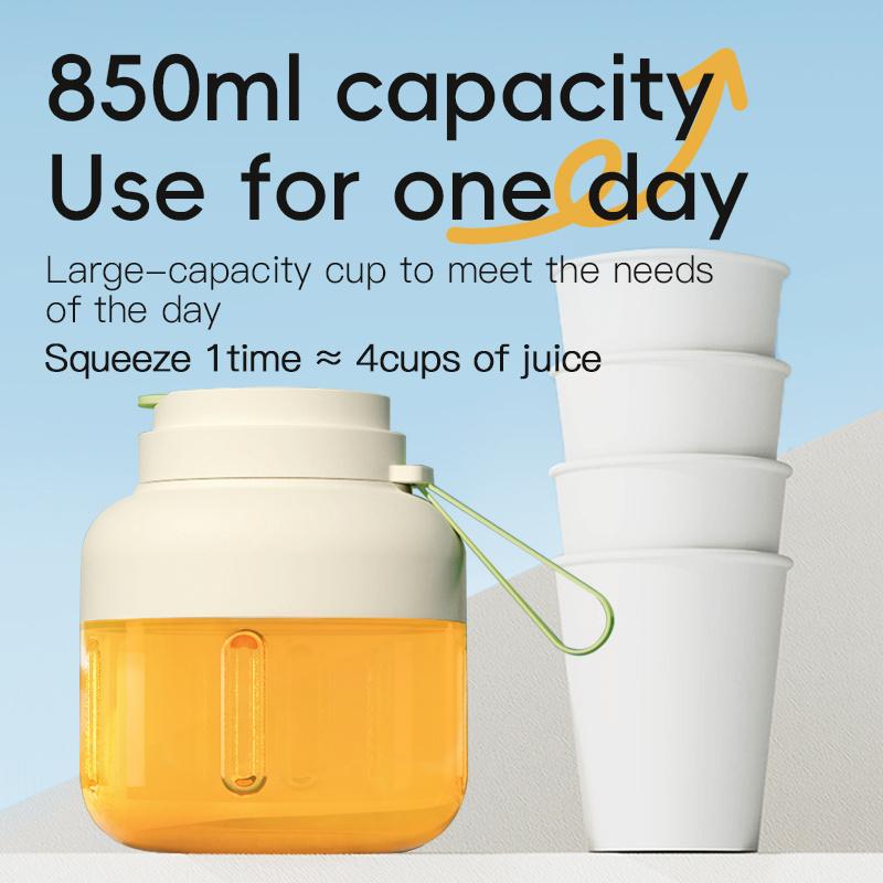 Portable Rechargeable Juicer Cup with Straw USB Charging 12-Blade Stainless Steel Cutter Ideal for Fresh Juice Anywhere