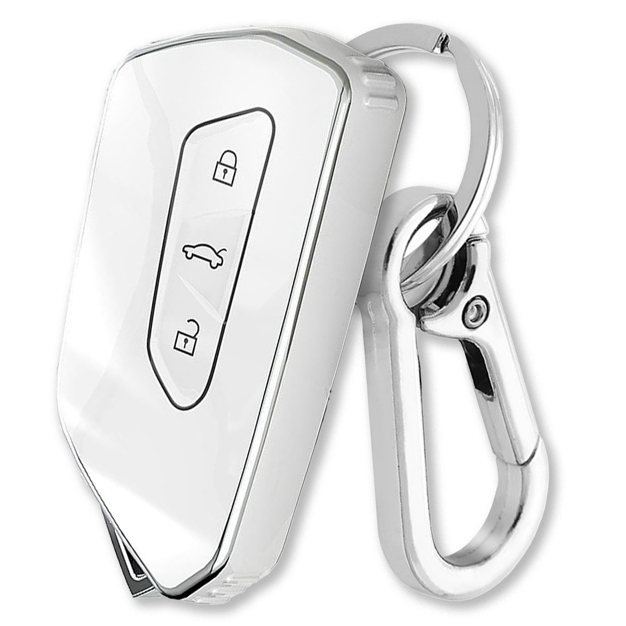 

[FRACTAL CREATION] Чехол для ключа автомобиля Volkswagen, чехол для ключа, кастомный аксессуар, Golf 7.5/7 Polo 6C