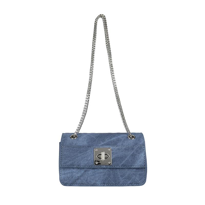 Chain Bag Women's New Fashion Small Square Bag Shoulder Messenger Bag