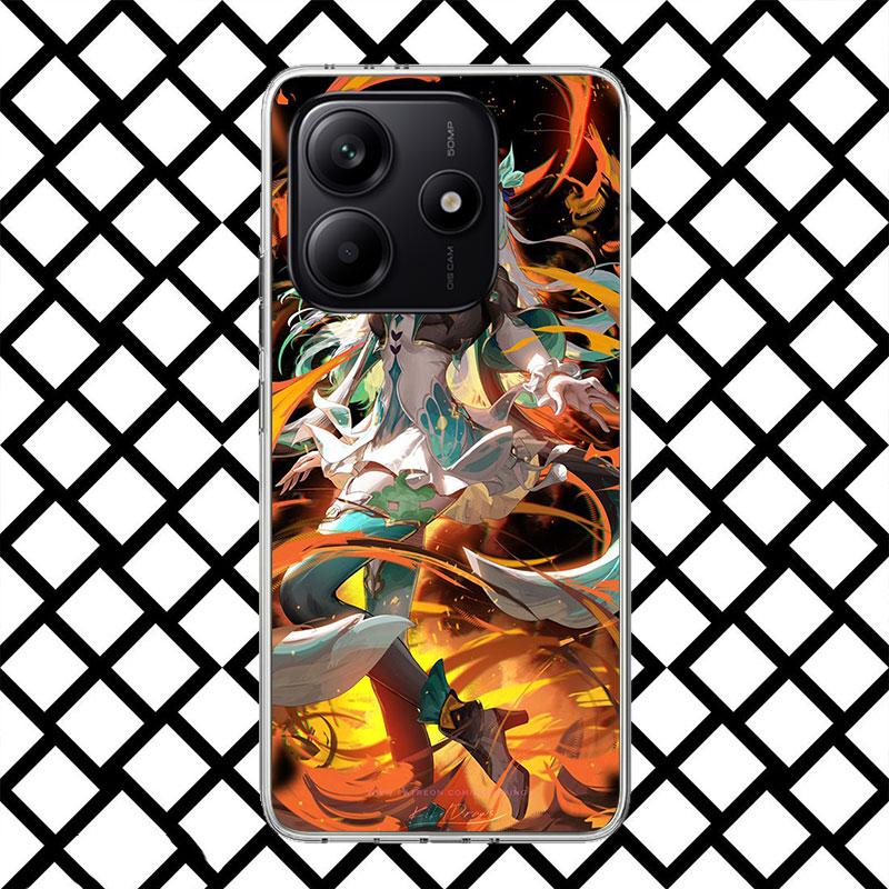 Honkai Star Rail Firefly Phone Case for Xiaomi Redmi Note 15 14 14S 13 12 12S 11 Pro Plus 11E 11T 11S 10S 5G Soft Cover Fundas R