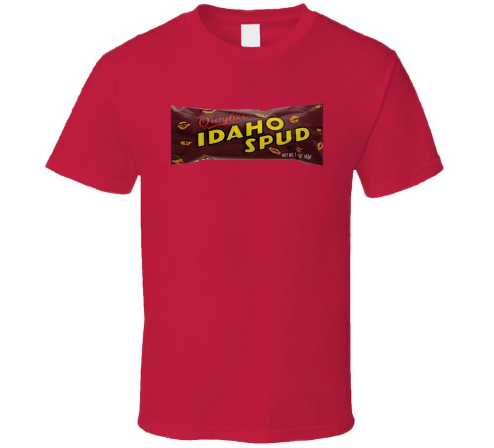 

Idaho Spud Chocolate Candy Bar Gift Cool T Shirt S