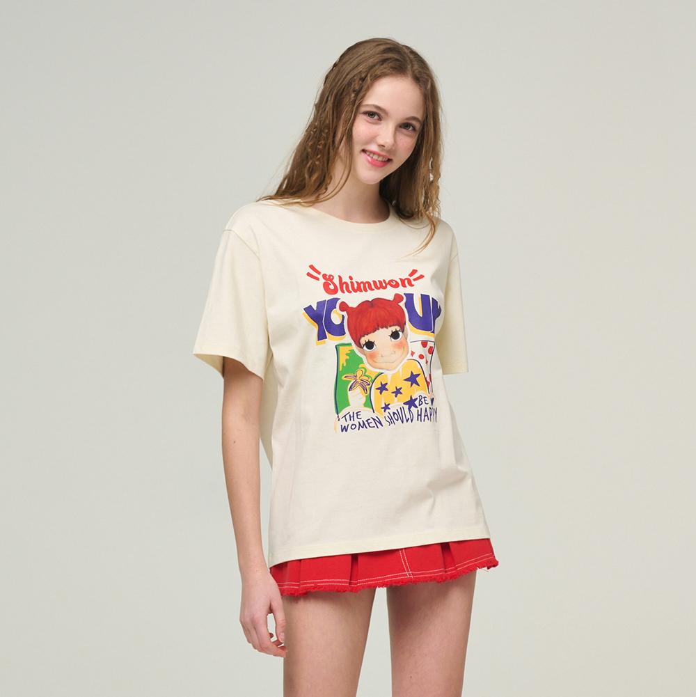 Yugsimwon Coloring T-Shirt F Gaeddongi