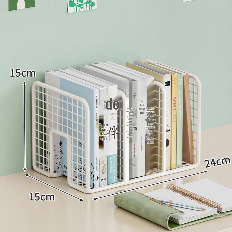 Schreibtisch-Akten- und Buchorganisator: Bücherregal, Regal, Buchstütze, Aktenaufbewahrung, Archivbox