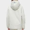 FILA Fusion Casual Loose Warm Workwear Hooded Cotton Jacket Women jackets Gray Wheat T11W413904F-BG