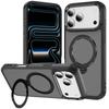 Magnetic Case for iPhone 17/16/15/14/13 Pro Max 12 with 360 Rotatable Ring Stand, Compatible with Magnetic Car Mount, Kickstand