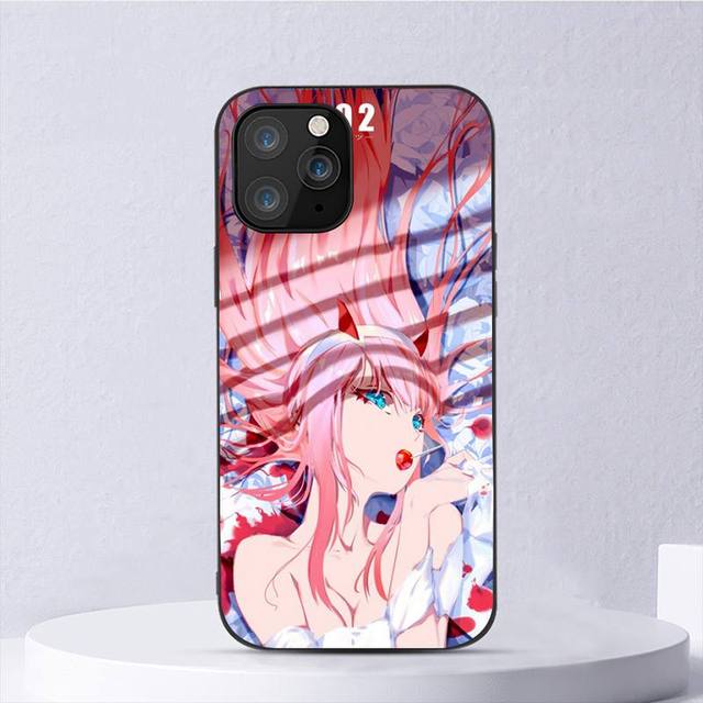 

Чехол для телефона Zero Two Darling In The Franxx 02 для Iphone 11 12 Mini 13 14 Pro Xs Max X 8 7 6s Plus 5 Se Xr Shell iPhone7