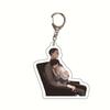 6CM Anime 19 Days Keychain Mo Guanshan Old Xian He Tian Jian Yi Manga Youth Acrylic Pendant Figure Key Chain For Children Gifts