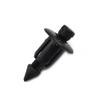 Parts Snap Clips Plastic Rivets 50pcs Black Fairings