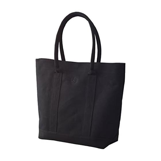 

[Mercedes-Benz Collection] Genuine Tote Bag Canvas Black/Black