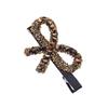 Light Luxury Rhinestone Bow Hairpin, High-End Bangs Clip, Side Headgear Hairpin, Hair Clip, Female