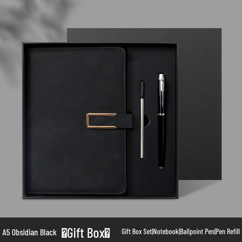 Custom Notebook & Diary Gift Set with Logo for Company Event or Student