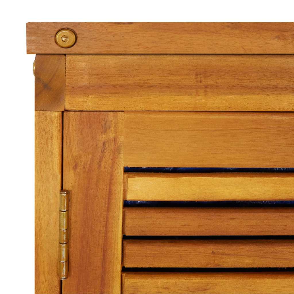 Garden Storage Box 70x87x104 Cm Solid Acacia Wood