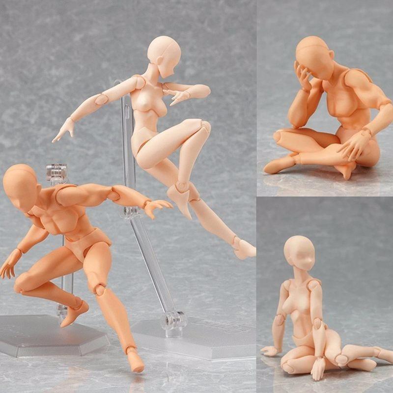 PVC Action Figure Collection Anime Model Body Toy DIY Figure Anime Archetype