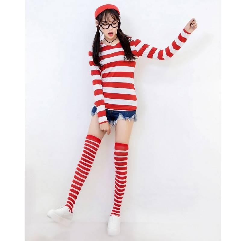 Wo ist Walter? Cosplay-Outfit für Erwachsene und Kinder aus atmungsaktivem Material für Partys