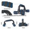 I-shaped Push-up Rack with Sponge Cover for Chest and Arm Strength Training