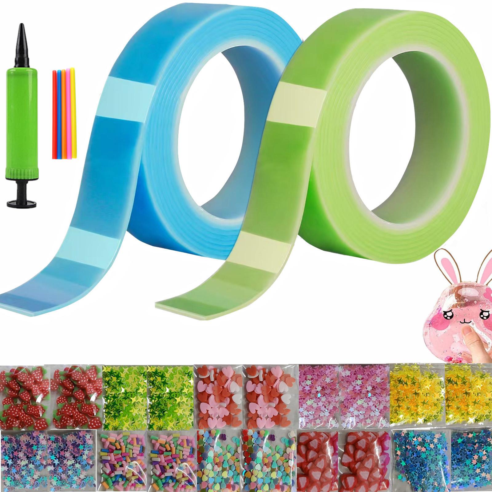 

Набор пузырей из наноленты, пластиковый пузырь на двухсторонней ленте, суперэластичные воздушные шары с надувным насосом и 20 упаковок пузырькового наполнения e