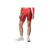 Adidas Adizero Control Comfortable Mid-Rise Slim Fit Three-Quarter Casual Shorts Women Shorts Red Black IX8977