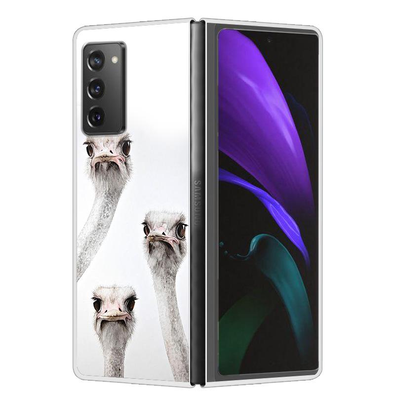For Samsung Galaxy Z Fold2 Fold4 Fold5 Case Shockproof Hard Plastic PC Back Cover For Samsung Galaxy Z Fold 3 5 4 5G Phone Cases