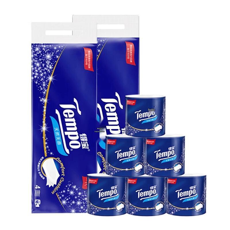 

Tempo T4680 Unscented 4-Ply Toilet Paper