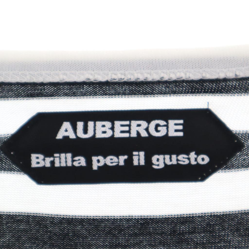 AUBERGE Brilla Per Il Gusto Brilla Per Il Gusto Special Order Made In Japan Border Pattern Long Sleeve T-shirt Men's Used