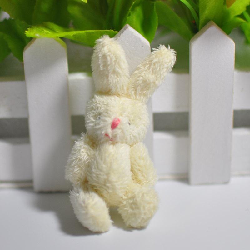 Entzückendes Mini Niedliches Plüschtier Winzige Hase Bär Puppe Mit Weichem Und Gemütlichem Gefühl