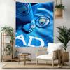 Decor perete Manchester City Tapiserie Artă Pentru Memorial Animale de Companie Petrecere de Ziua de Naștere Nuntă Fundal Cadou de Familie