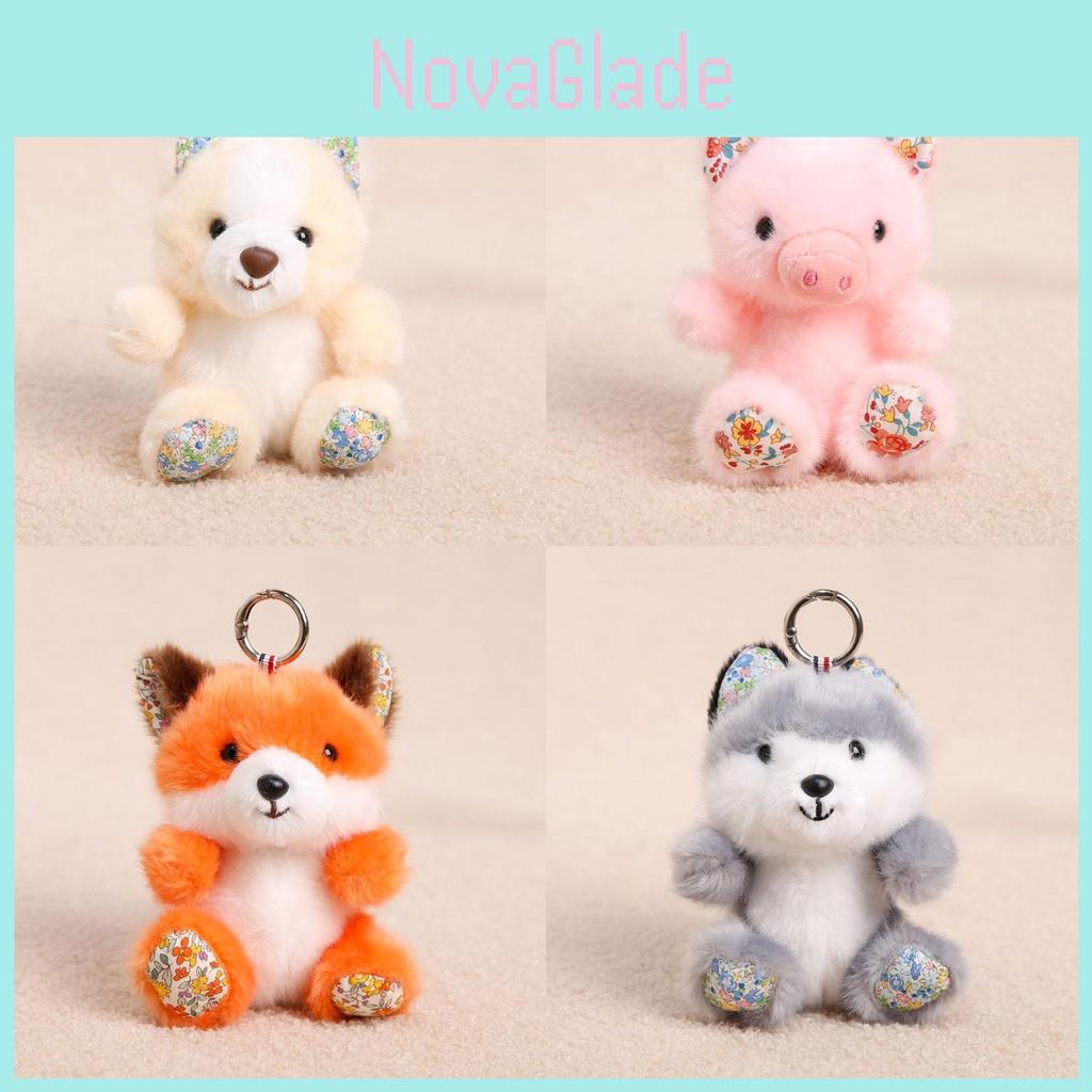 Bear Legend Soft Plush Toy Keyring With Pp Cotton Filling For Bags And Gifts