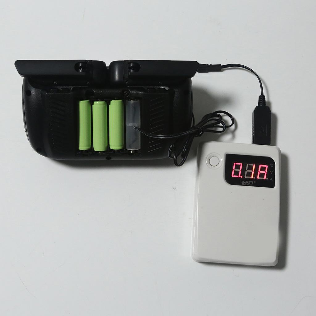 110cm 2in1 AA Battery -Eliminator USB Powered for Toothbrush Toy Flashlight Clock Walkie-Talkie Christmas Strip Light