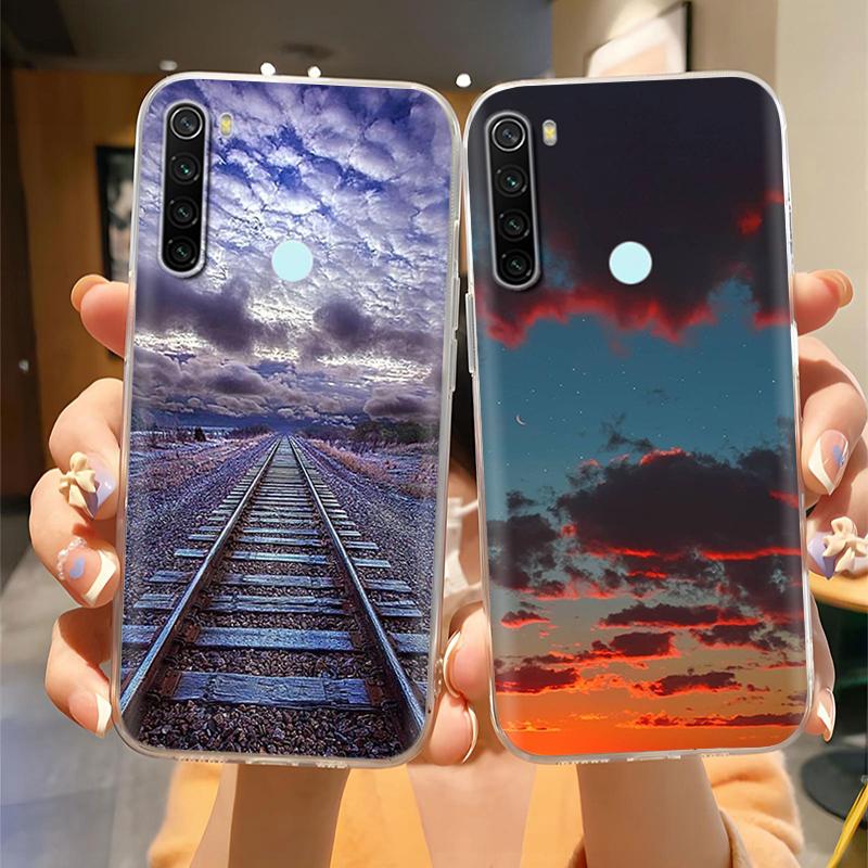 For Xiaomi Redmi Note 8T Case Luxury TPU Shockproof Cartoon Silicone Phone Cover For Redmi Note 8T Note8T Cases Bumper Fundas