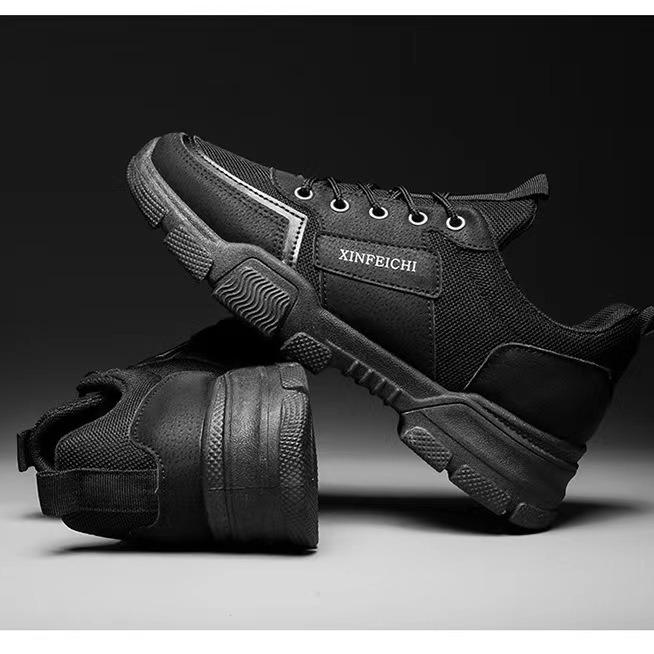 Dicksohlige Anti-Rutsch-Schuhe, atmungsaktive und bequeme Mesh-Schuhe, lässige Sportschuhe