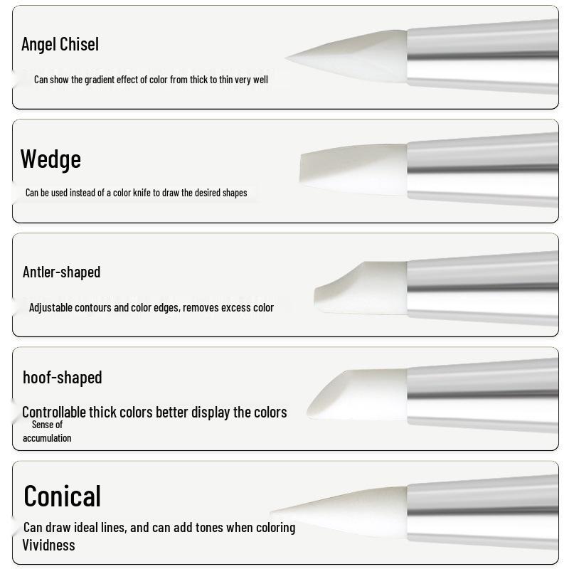 Dual-Use Nail Art Dotting and Embossing Pen Set