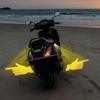 Motorcycle Turn Signals Dynamic Projection Signals Smart Gesture Sensing High Brightness Ambient Lighting Decorative Warning