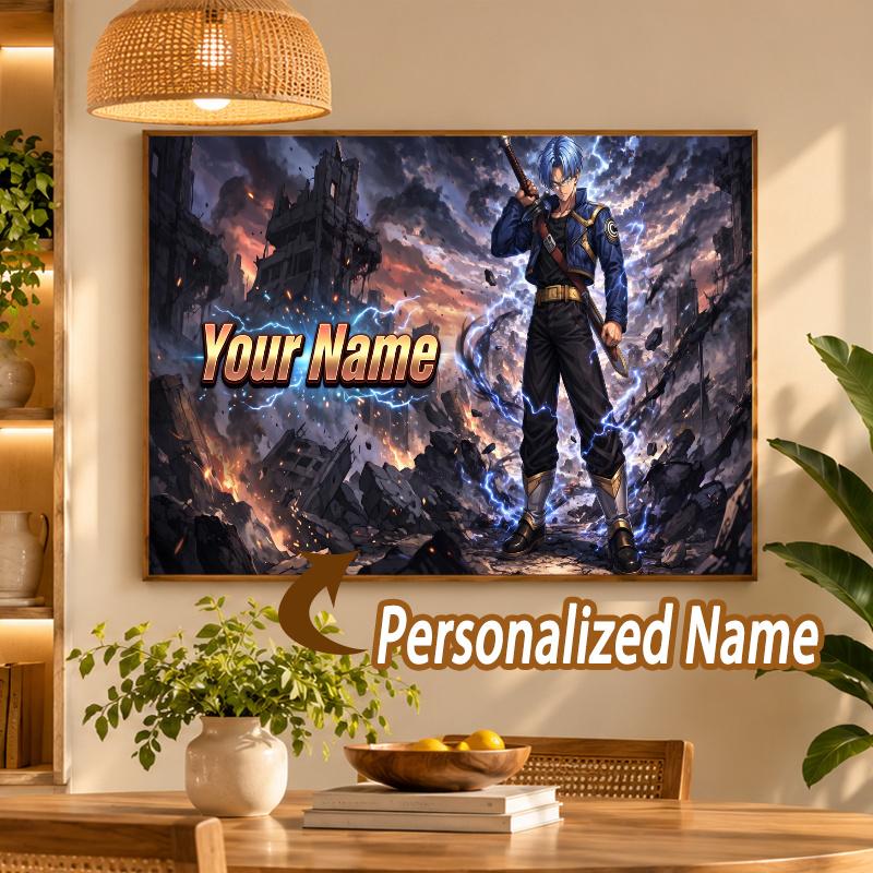 Trunks Custom Name Diamond Painting Personalized 5D Full Drill DIY Diamond Art Home Decor