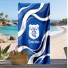Everton Football Print Beach Towel, Large Soft Quick Dry Towel for Beach Camping Swimming